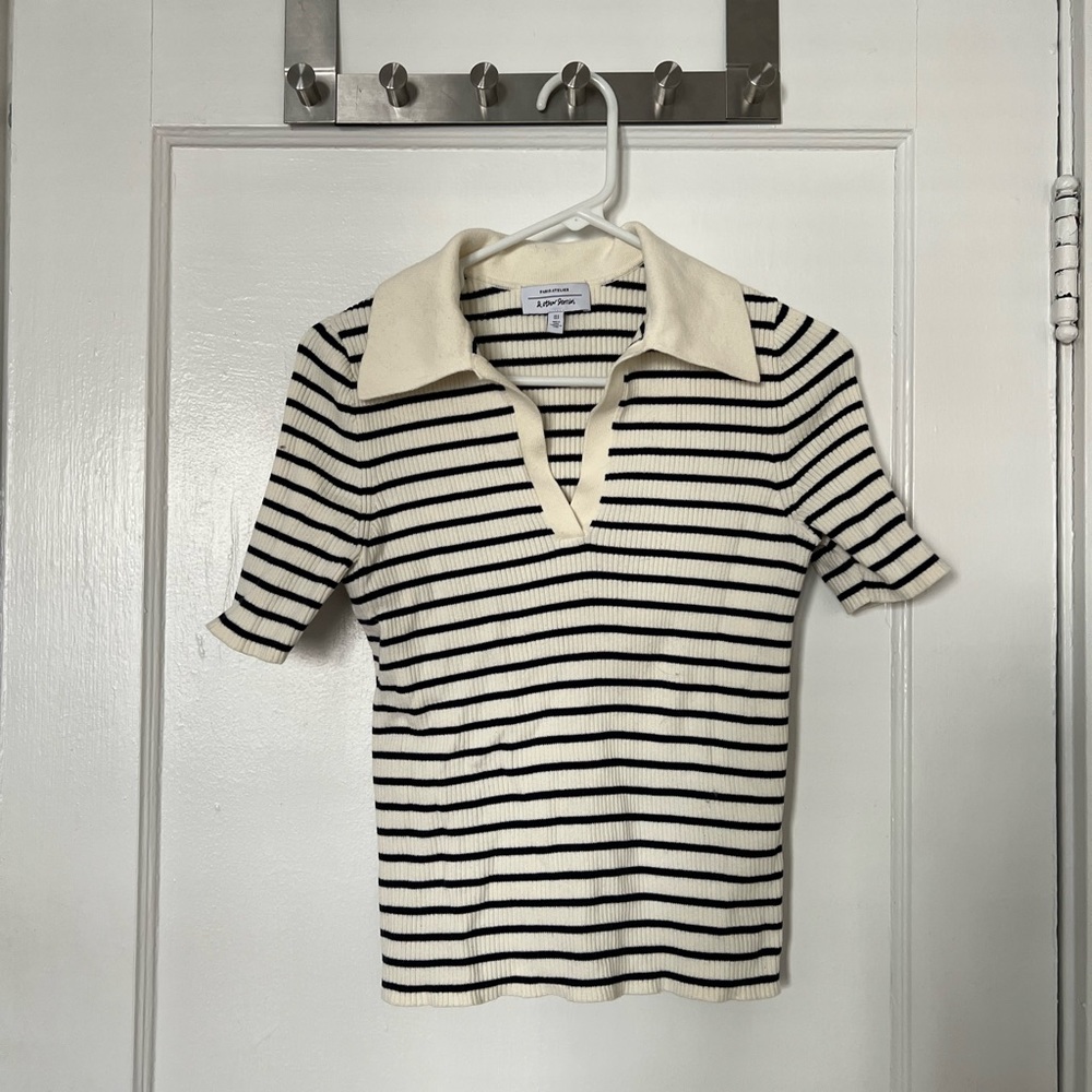 & other stories collared sweater